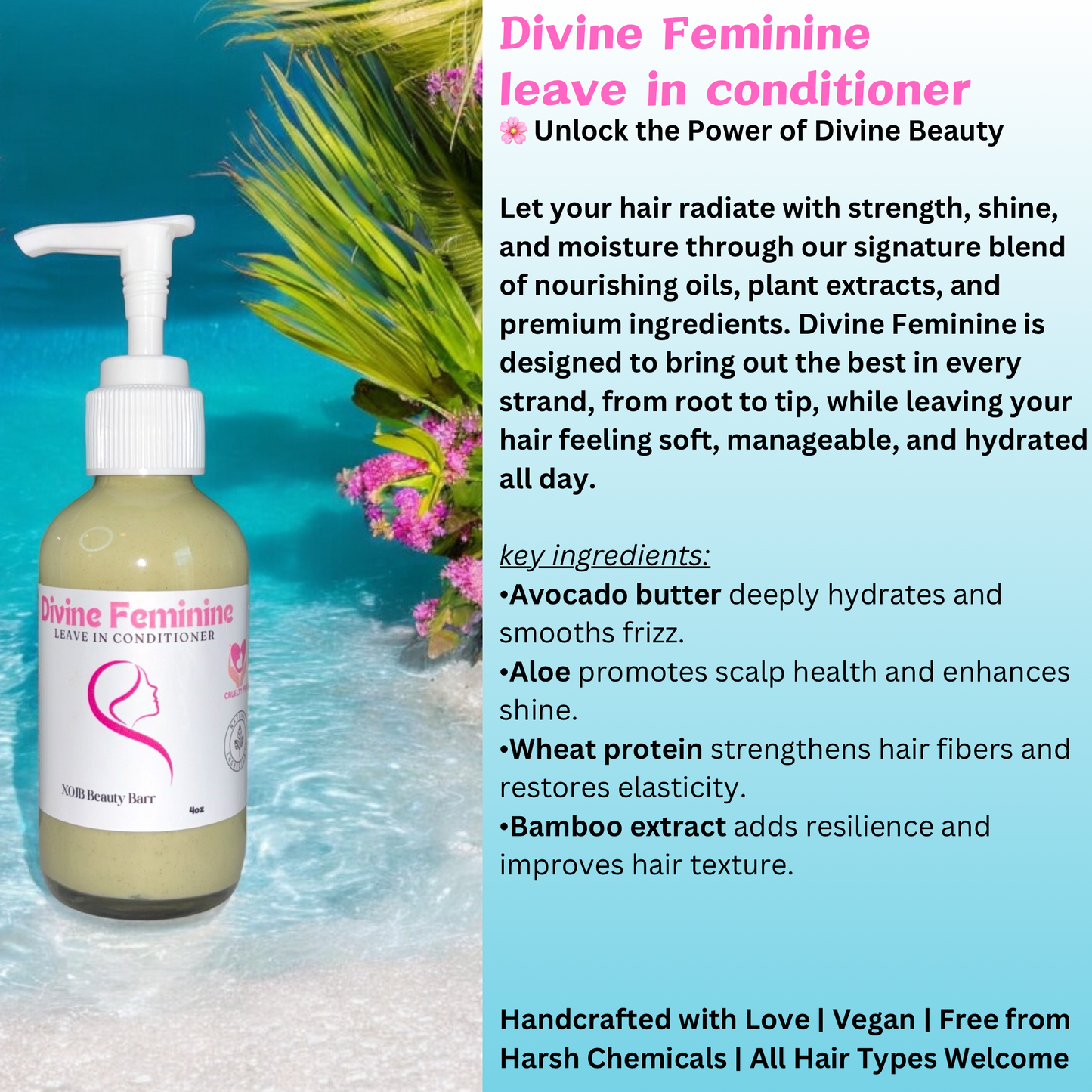Divine Feminine Leave in Conditioner